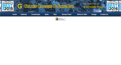 Desktop Screenshot of goldencabinetsstone.com